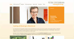 Desktop Screenshot of petraspeckmann.de